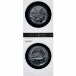 Single Unit Front Load LG WashTower with Center Control 4.5 cu. ft. Washer and 7.4 cu. ft. Electric Dryer