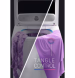 GE Profile GE Profile(TM) ENERGY STAR(R) 5.3 cu. ft. Capacity Washer with Smarter Wash Technology and FlexDispense(TM) PTW705BSTWS (10)