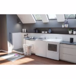 GE Profile GE Profile(TM) ENERGY STAR(R) 5.0 cu. ft. Capacity Washer with Smarter Wash Technology and FlexDispense(TM) PTW600BSRWS (9)