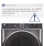 GE GE(R) ENERGY STAR(R) 7.8 cu. ft. Capacity Smart Front Load Electric Dryer with Sanitize Cycle GFD55ESSNWW (11)