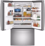 GE GE(R) ENERGY STAR(R) 27.7 Cu. Ft. Fingerprint Resistant French-Door Refrigerator GFE28GYNFS (3)
