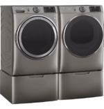GE GE(R) ENERGY STAR(R) 7.8 cu. ft. Capacity Smart Front Load Electric Dryer with Steam and Sanitize Cycle GFD65ESPNSN (8)
