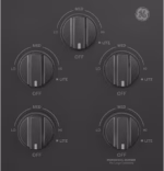 GE GE(R) 36" Built-In Gas Cooktop with Dishwasher-Safe Grates JGP3036DLBB (3)