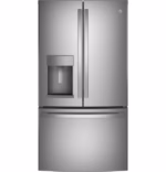 GE GE(R) ENERGY STAR(R) 27.7 Cu. Ft. Fingerprint Resistant French-Door Refrigerator GFE28GYNFS