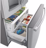 GE GE(R) ENERGY STAR(R) 27.7 Cu. Ft. Fingerprint Resistant French-Door Refrigerator GFE28GYNFS (9)