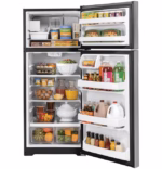 GE GE(R) ENERGY STAR(R) 17.5 Cu. Ft. Top-Freezer Refrigerator GIE18GSNRSS (3)