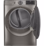 GE GE(R) ENERGY STAR(R) 7.8 cu. ft. Capacity Smart Front Load Electric Dryer with Steam and Sanitize Cycle GFD65ESPNSN (5)