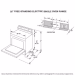 GE GE(R) ENERGY STAR(R) 30" Free-Standing Self-Clean Electric Range JB256DMWW (12)