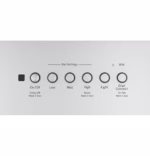 GE Profile 36" Smart Designer Custom Insert w/ Dimmable LED Lighting UVC9360SLSS (4)