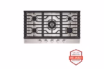 LG LG STUDIO 36 Inch UltraHeat(TM) Gas Cooktop with EasyClean(R) CBGS3628S