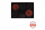 LG 30 Inch Electric Cooktop with 5 Burners - Black Ceramic LCE3010SB