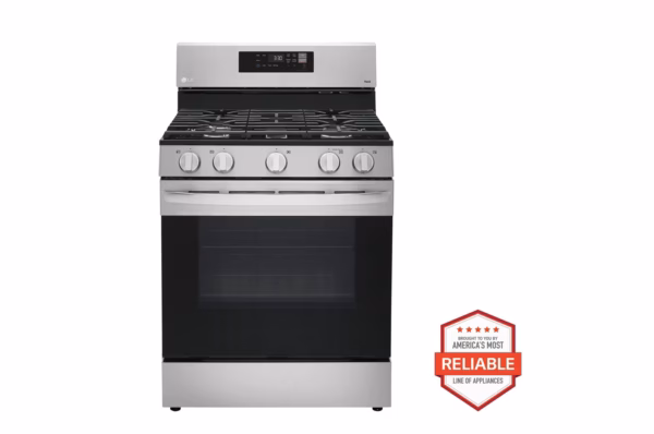 LG 5.8 cu. ft. Smart Wi-Fi Enabled Gas Range with EasyClean(R) LRGL5821S