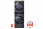 LG Single Unit Front Load LG WashTower(TM) with Center Control(TM) 4.5 cu. ft. Washer and 7.4 cu. ft. Gas Dryer WKGX201HBA