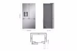 LG 31 cu. ft. Smart Standard-Depth MAX(TM) French Door Refrigerator with Four Types of Ice LRYXS3106S (5)