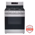 LG 5.8 cu. ft. Smart Wi-Fi Enabled Fan Convection Gas Range with Air Fry & EasyClean(R) LRGL5823S