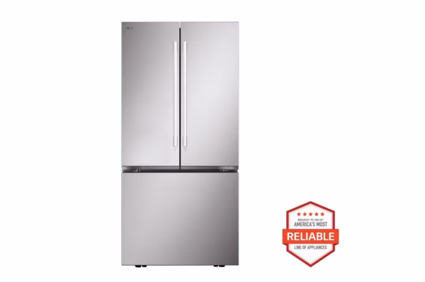 LG 25 cu. ft. 3-Door French Door Refrigerator with Hybrid Handle Design LF25H6200S
