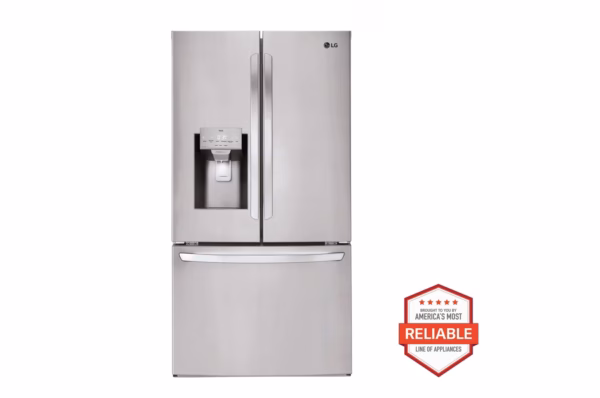 LG 28 cu. ft. 3 Door French Door, Standard Depth Refrigerator with Dual Ice Makers LHFS28XBS