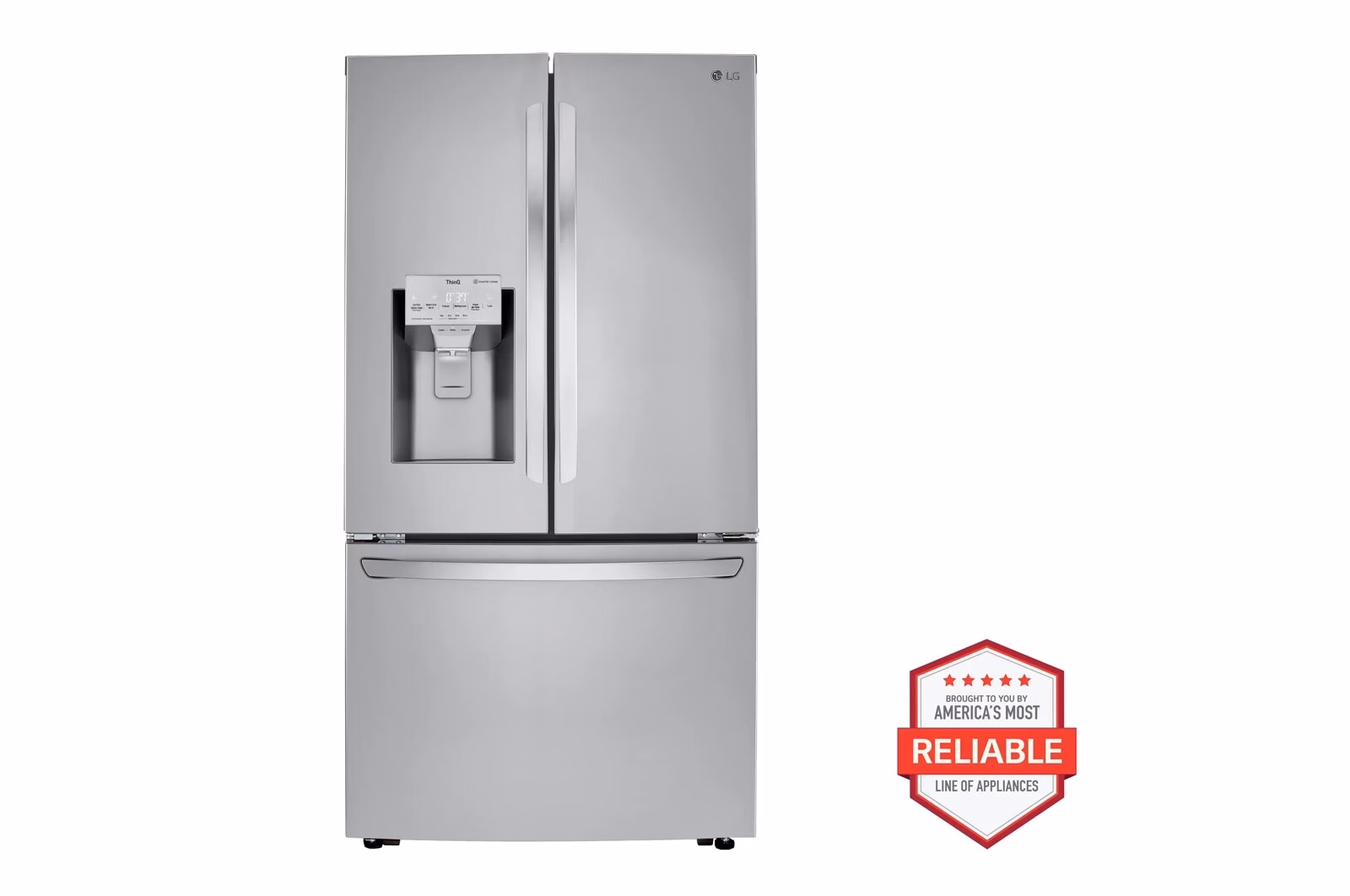 a4l-cover-A32650A3799RF34S LG 24 cu. ft. Smart Counter-Depth Refrigerator with Craft Ice(TM) LRFXC2416S