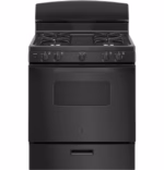 GE GE(R) 30" Free-Standing Front Control Gas Range JGBS10DEMBB