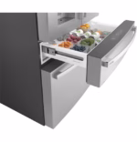 GE Profile GE Profile(TM) ENERGY STAR(R) 27.9 Cu. Ft. Smart Fingerprint Resistant 4-Door French-Door Refrigerator with Door In Door PVD28BYNFS (15)