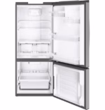 GE GE(R) ENERGY STAR(R) 20.9 Cu. Ft. Bottom-Freezer Refrigerator GBE21DYKFS (2)
