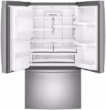 GE GE(R) ENERGY STAR(R) 27.7 Cu. Ft. Fingerprint Resistant French-Door Refrigerator GFE28GYNFS (4)