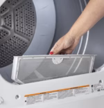 GE GE 6.2 cu. ft. Capacity Electric Dryer with Up To 120 ft. Venting and Shallow Depth GTX33EASKWW (8)
