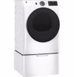 GE GE(R) ENERGY STAR(R) 7.8 cu. ft. Capacity Smart Front Load Electric Dryer with Sanitize Cycle GFD55ESSNWW (4)