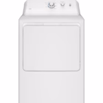 GE GE 6.2 cu. ft. Capacity Electric Dryer with Up To 120 ft. Venting and Shallow Depth GTX33EASKWW