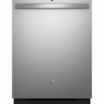 GE GE(R) ENERGY STAR(R) Top Control with Plastic Interior Dishwasher with Sanitize Cycle & Dry Boost GDT535PSRSS