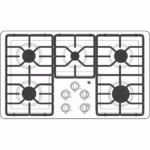 GE GE(R) 36" Built-In Gas Cooktop with Dishwasher-Safe Grates JGP3036DLBB (10)