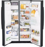 GE GE(R) ENERGY STAR(R) 25.3 Cu. Ft. Side-By-Side Refrigerator GSE25GGPBB (2)