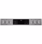 GE Profile GE Profile(TM) 30" Smart Slide-In Front-Control Gas Fingerprint Resistant Range with No Preheat Air Fry PGS930YPFS (5)