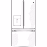 GE GE(R) ENERGY STAR(R) 23.6 Cu. Ft. French-Door Refrigerator GFE24JYKFS (12)