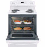 GE GE(R) ENERGY STAR(R) 30" Free-Standing Self-Clean Electric Range JB256DMWW (4)
