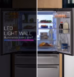 GE Profile GE Profile(TM) ENERGY STAR(R) 23.2 Cu. Ft. Smart Counter-Depth Fingerprint Resistant 4-Door French-Door Refrigerator PJE23BYWFS (9)