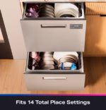GE Profile GE Profile(TM) Dishwasher Double Drawer PDD415PYYFS (11)