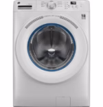 GE GE(R) ENERGY STAR(R) 4.6 cu. ft. Capacity Smart Front Load Washer with UltraFresh Vent System with OdorBlock(TM) GFW350SSYWW