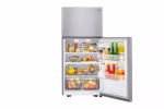 LG 20 cu. ft. 30 Inch Wide Top Freezer Refrigerator - Stainless Steel LTCS20020S (8)