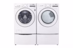 LG 7.4 cu. ft. Ultra Large Capacity Front Load Gas Dryer - White DLG3401W (13)
