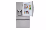 LG 30 cu. ft. 36 Inch Wide French Door Refrigerator - Stainless Steel LRMDS3006S (10)