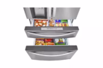 LG 30 cu. ft. 36 Inch Wide French Door Refrigerator - Stainless Steel LRMDS3006S (15)