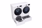 LG 7.4 cu. ft. Large Capacity Front Load Gas Dryer - White DLGX4001W (16)