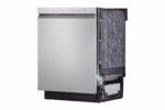 LG 24 Inch Wide QuadWash(TM) Front Control Dishwasher - Stainless Steel LDFN4542S (3)
