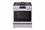 LG 6.3 cu. ft. Smart Wi-Fi Enabled ProBake Convection(R) InstaView(R) Gas Slide-In Range with Air Fry LSGL6335F (6)