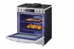 LG 6.3 cu. ft. Smart Wi-Fi Enabled ProBake Convection(R) InstaView(R) Gas Slide-In Range with Air Fry LSGL6335F (10)