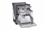 LG 24 Inch QuadWash(R) Top Control Dishwasher - Stainless Steel LDTS5552S (9)