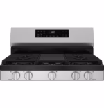 GE GE(R) 30" Free-Standing Gas Convection Range with No Preheat Air Fry and EasyWash(TM) Oven Tray GGF600AVSS (6)