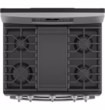 GE GE 30" Free-Standing Gas Double Oven Convection Range JGBS86SPSS (6)