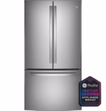 GE Profile GE Profile(TM) ENERGY STAR(R) 23.1 Cu. Ft. Counter-Depth Fingerprint Resistant French-Door Refrigerator PWE23KYNFS